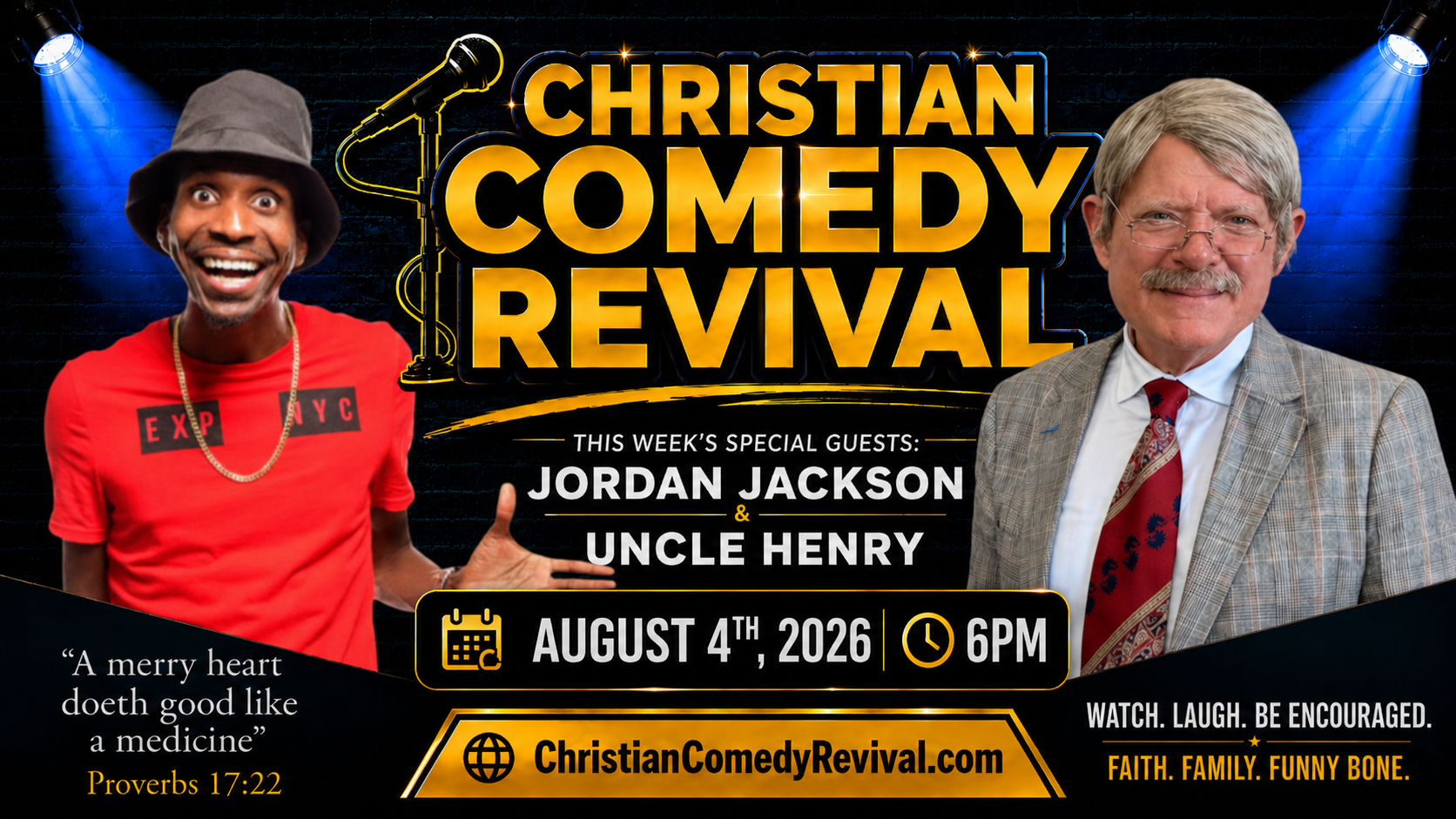 Featuring Jordan Jackson & Uncle Henry nameplate