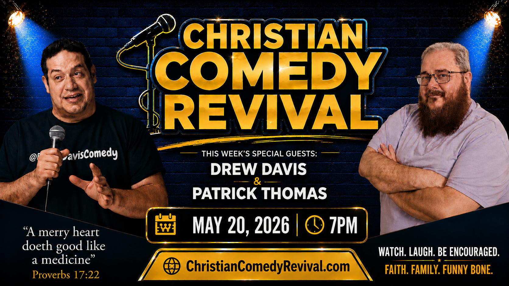 Featuring Drew Davis & Patrick Thomas nameplate