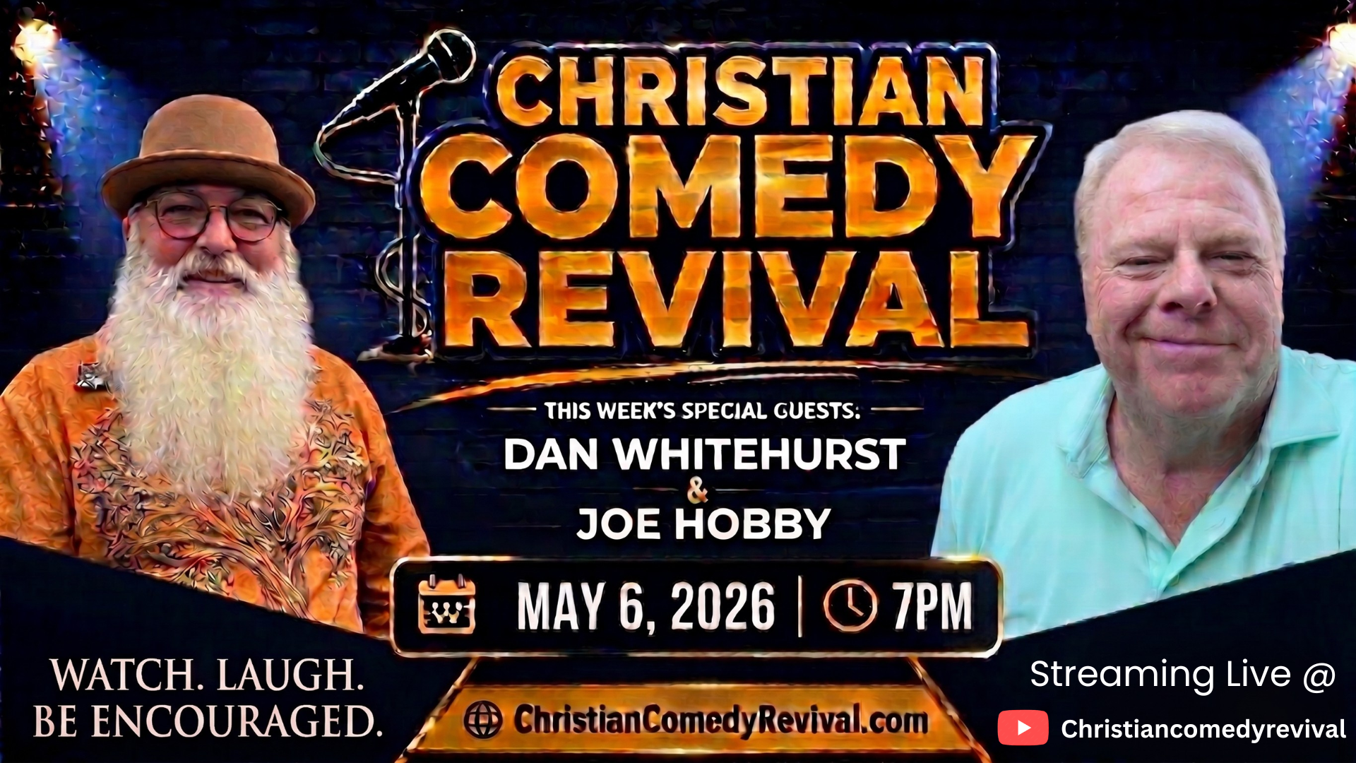 Episode 8 · Breaking Free from Shame · Featuring Dan Whitehurst & Joe Hobby nameplate