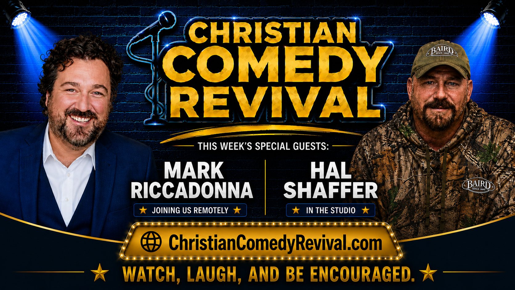 Featuring Mark Riccadonna & Hal Shaffer nameplate